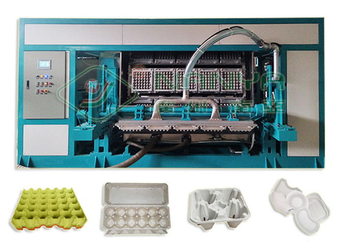 W pełni automatyczna maszyna do recyklingu papierowych tac do jajek ze sterowaniem SIEMENS